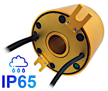 Kroužkový sběrač v krytí IP65 - pohled na stator